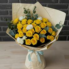 Букет цветов из:  Розы в Новостройку