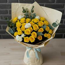 Букет цветов из:  Розы в Новостройку