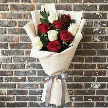 Букет цветов из:  Розы в Новостройку