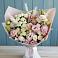 Букет цветов из: Альстромерии и Розы в Новостройку