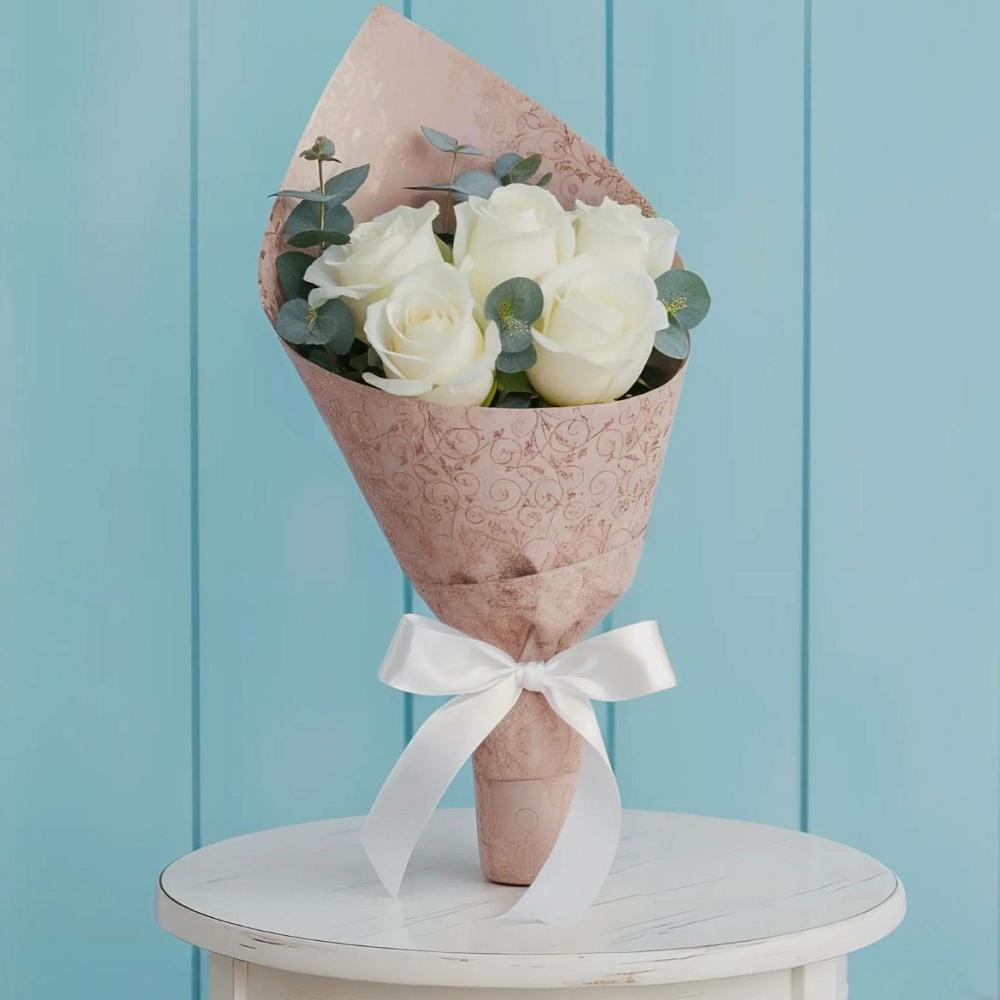 Букет цветов из: Розы в Новостройку