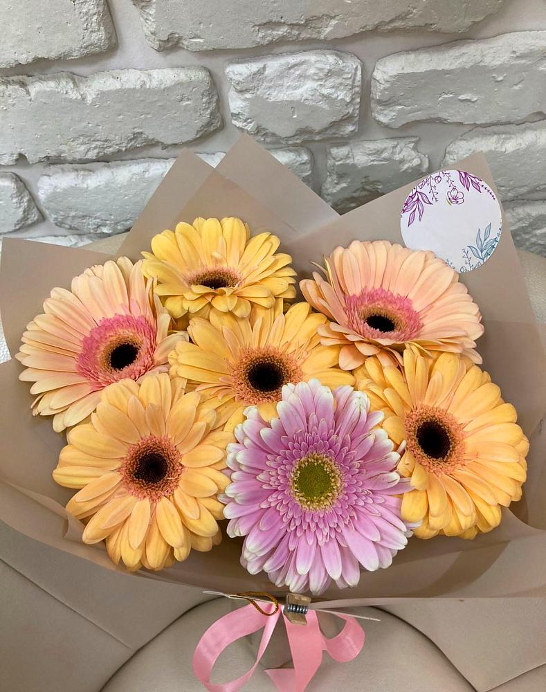 Букет цветов из: Герберы в Новостройку