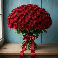 Букет Красные розы Блэк Меджик #REPLACE_PRED# Новостройку