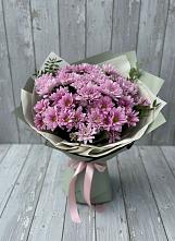 Букет цветов из:  Хризантемы в Новостройку