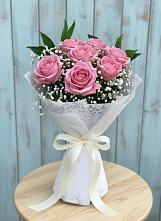 Букет цветов из:  Розы в Новостройку