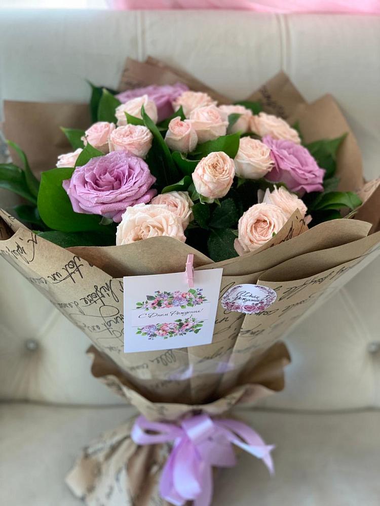 Букет цветов из: Розы в Новостройку