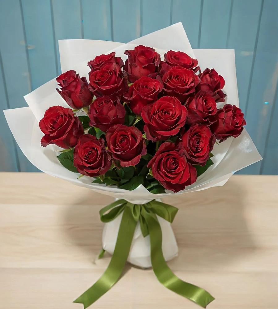 Букет Красные розы в Новостройку