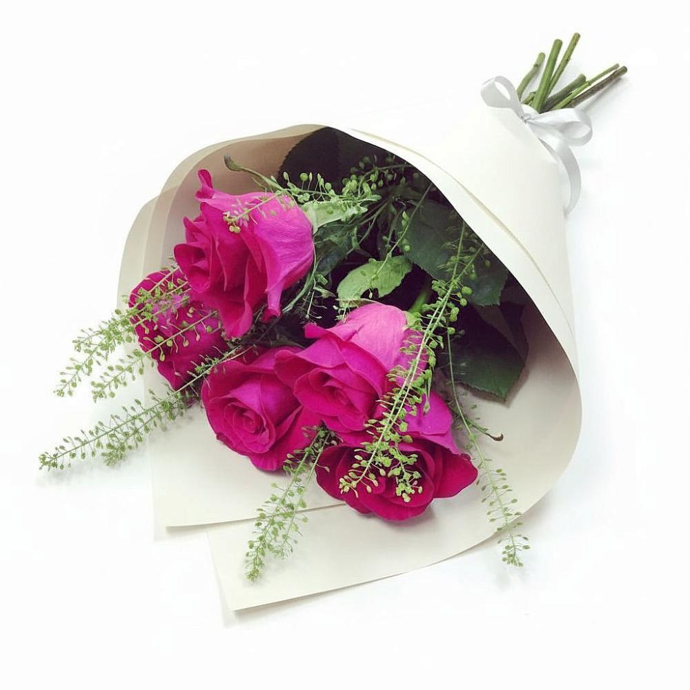 Букет цветов из: Розы в Новостройку