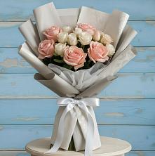 Букет цветов из:  Розы в Новостройку