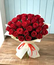 Букет 29 Красных роз в Новостройку