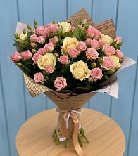 Букет цветов из:  Розы в Новостройку